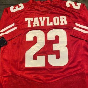 Under Armour WISCONSIN BADGERS JONATHAN TAYLOR Men's JERSEY Sz M,L,XL,2XL New